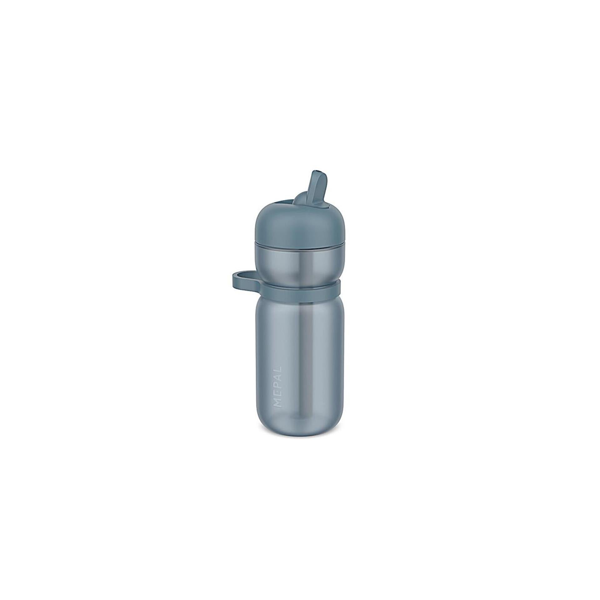Mepal drinkfles flip sport - 600 ml - flip en drink - lekdicht - draaglus en comfortabele grip - vaatwasmachinebestendig - drinkflessen - frost blue