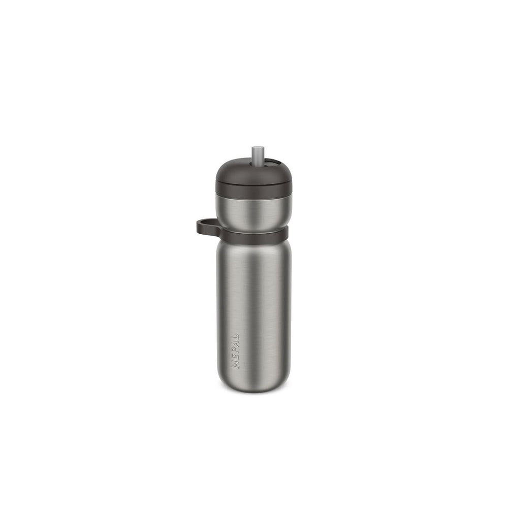 Mepal isoleerfles twist sport 600ml - graphite black
