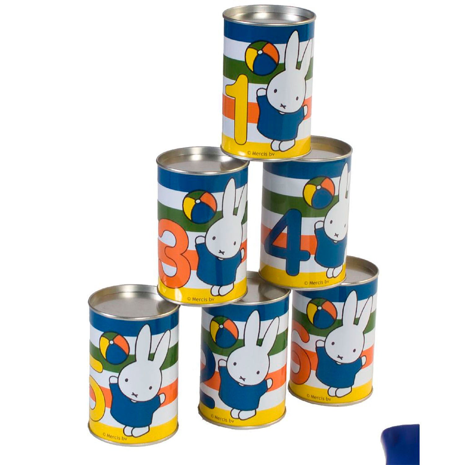 jeu de lancer Miffy tin throwing 9 pièces