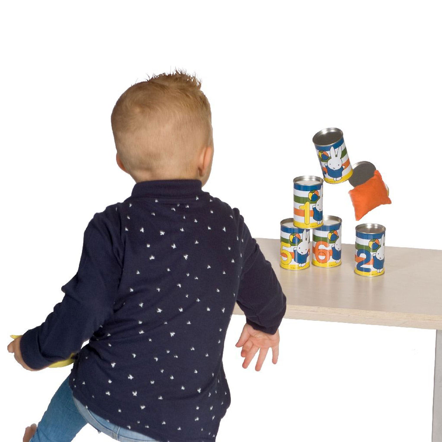 jeu de lancer Miffy tin throwing 9 pièces