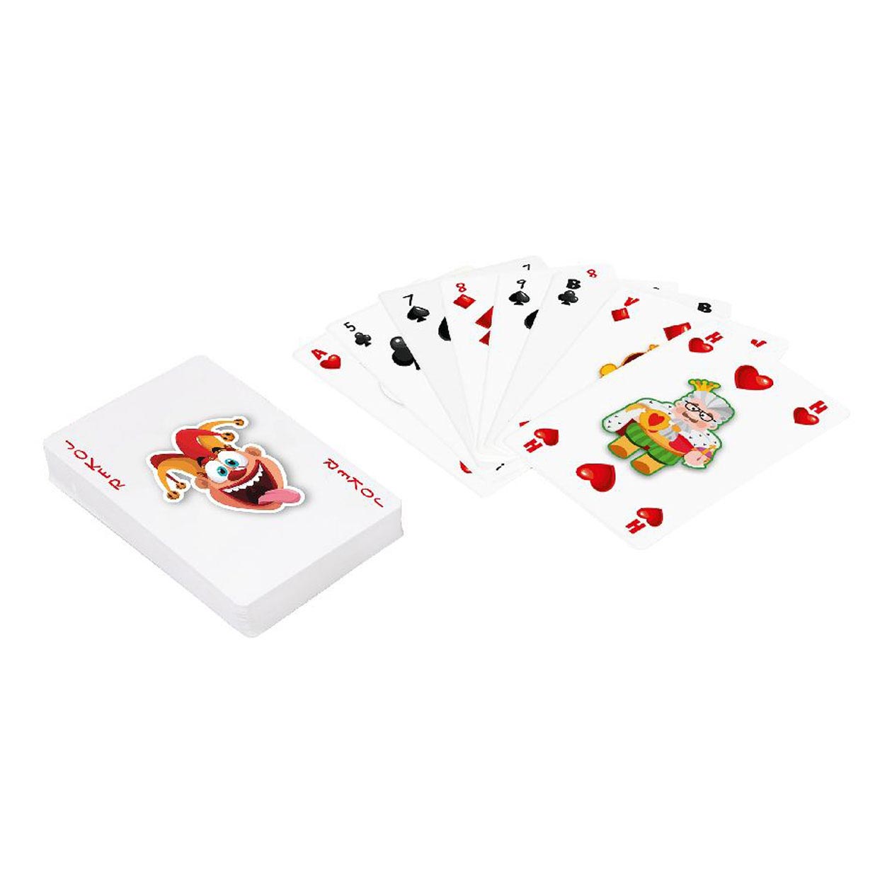 Clown Spelletjes Kinderen 50 Kaart Dobbel Spellen