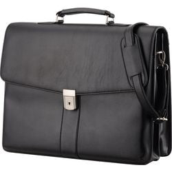 Laptopschoudertas alassio pescara zwart