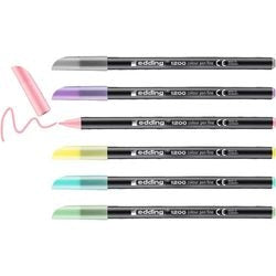 Viltstift edding pastel 1200 multikleur permanent