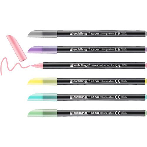 Edding viltstift pastel 1200 multikleur permanent