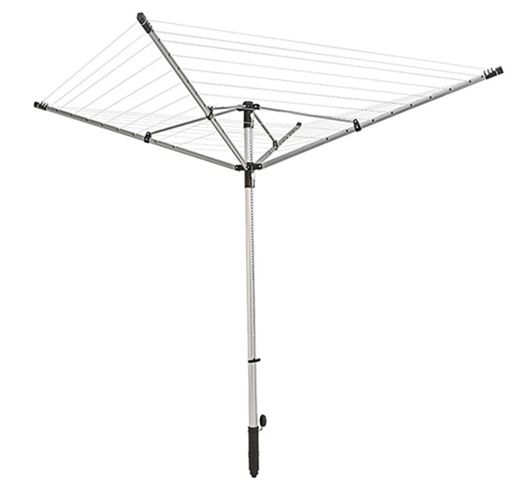 Leifheit 1053955 - droogmolen linolift 500 zwart | 1 stuks