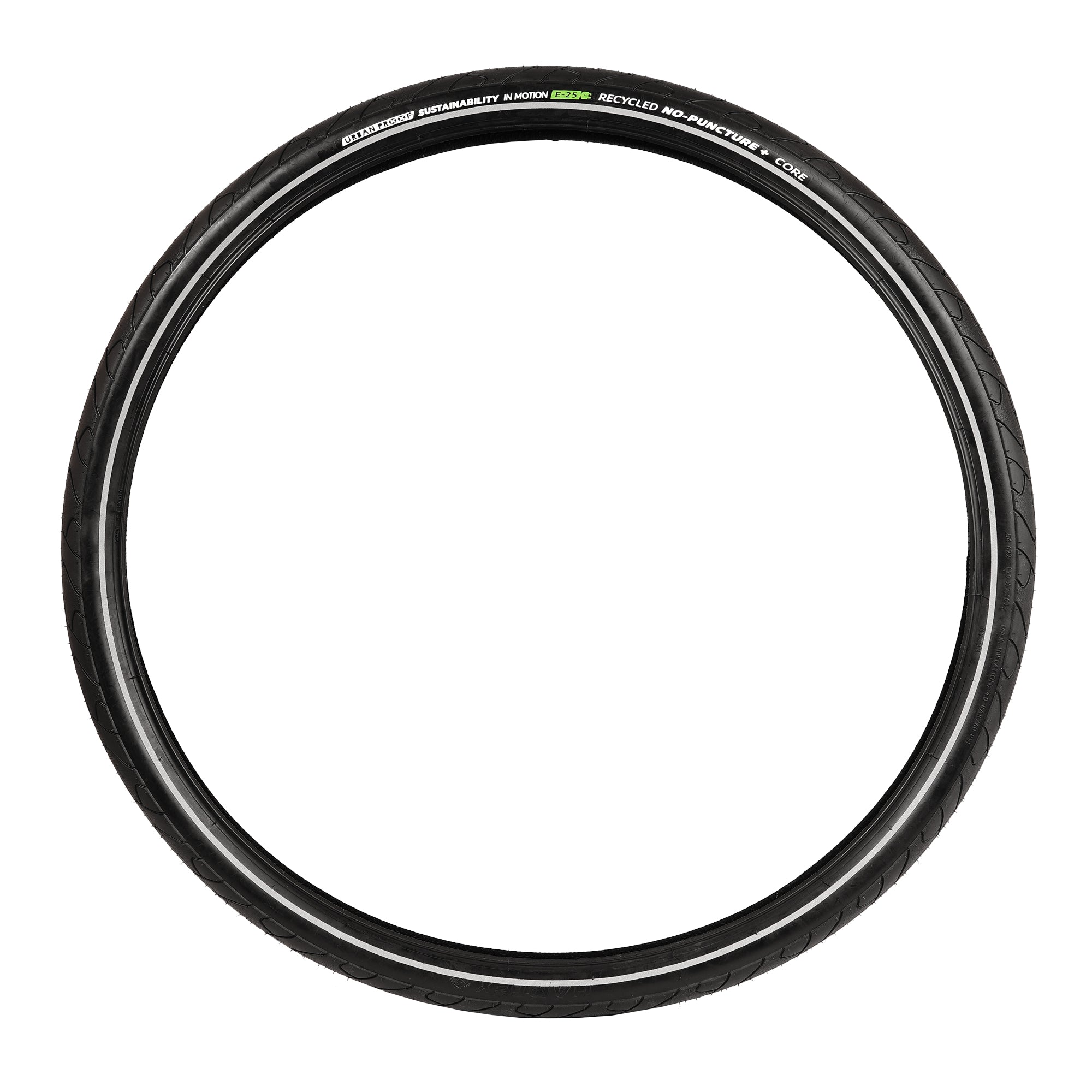 Urbanproof gerecyclede buitenband urban proof 1mm kern 28 x 1.50 40-622 - zwart