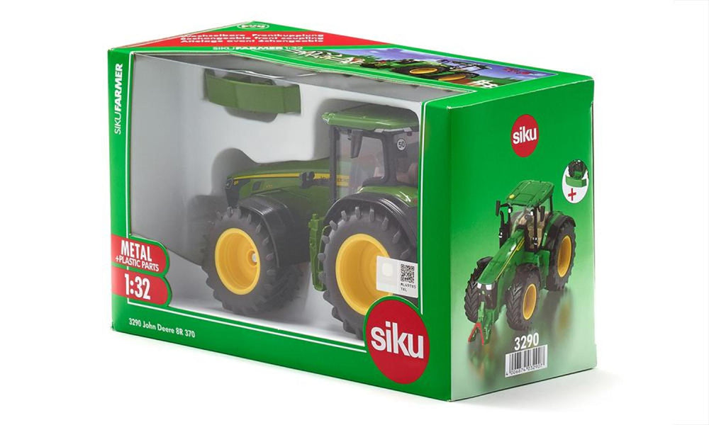 Siku 3290 john deere 8r 370 tractor 1:32