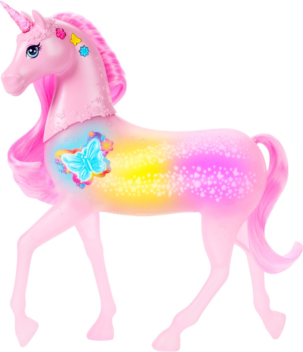 Barbie eenhoorn met licht geluid – fonkelende lichtshow muziek