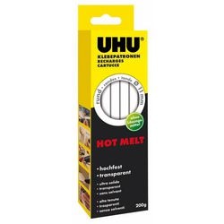 Uhu lijmpatroon hot melt transparant