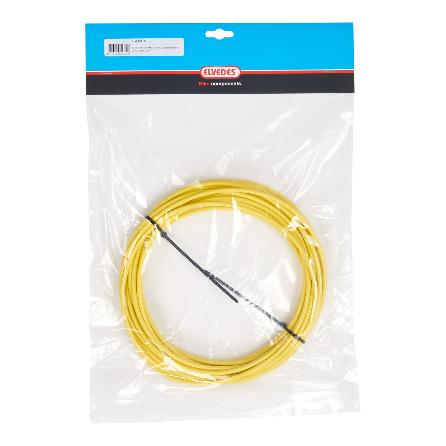 Câble extérieur Elvedes 5mm (10m) téflon jaune 1125TEF-14-10