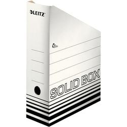 Tijdschriftencassette leitz solid wit a4