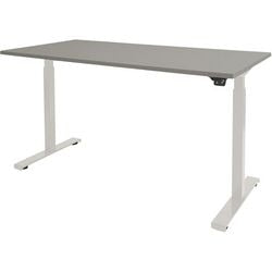 Zit-sta-bureau schaffenburg dextro plus duo t-voet grijs