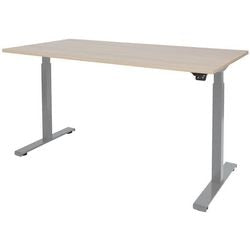 Zit- sta bureau schaffenburg dextro basic t-voet lindberg oak