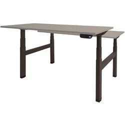Zit- sta bureau schaffenburg dextro basic t-voet grijs