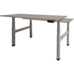 Zit-sta-bureau schaffenburg dextro plus duo t-voet grijs
