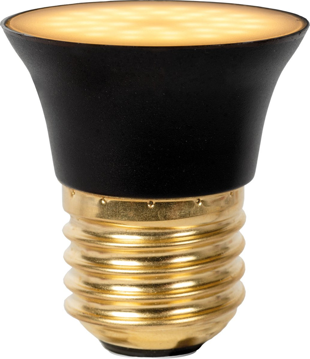 Lucide g45 - led lamp - ø 4,3 cm - led 3 stepdim - e27 - 1x5w 2700k - zwart