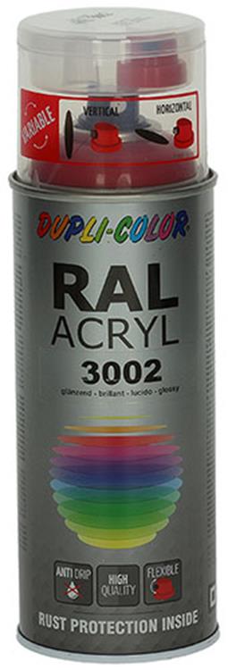 Motip 1000531 - 349577 ral 3002 karmijn rood 400 ml | 2 stuks