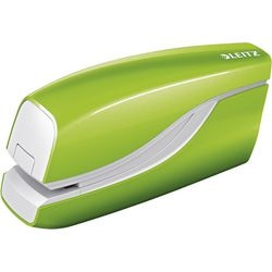 Leitz nexxt wow elektrische nietmachine voor contactloos nieten - op batterijen - niet tot 10 vel - groen