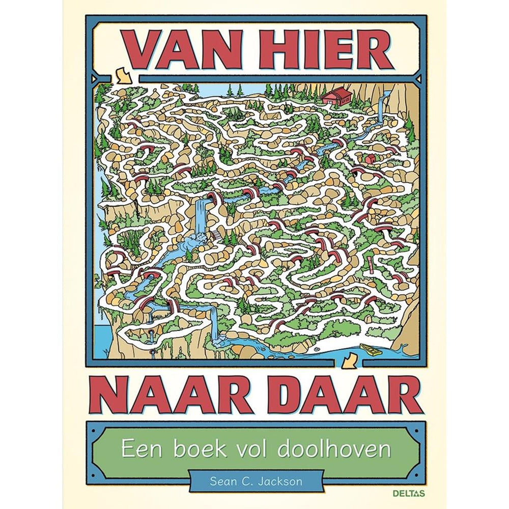 Deltas van hier naar daar - een boek vol doolhoven