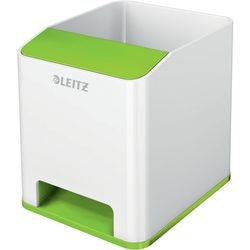 Pennenbakje leitz polystyreen wit, groen