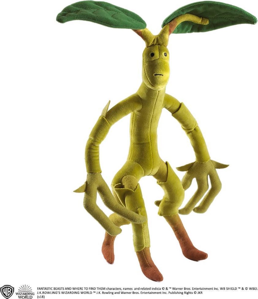 Noble Collection Fantastic Beasts: Bowtruckle Pluche