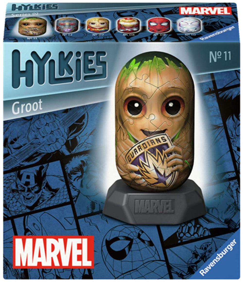 Ravensburger 3d puzzel hylkies wonder groot, 54st.