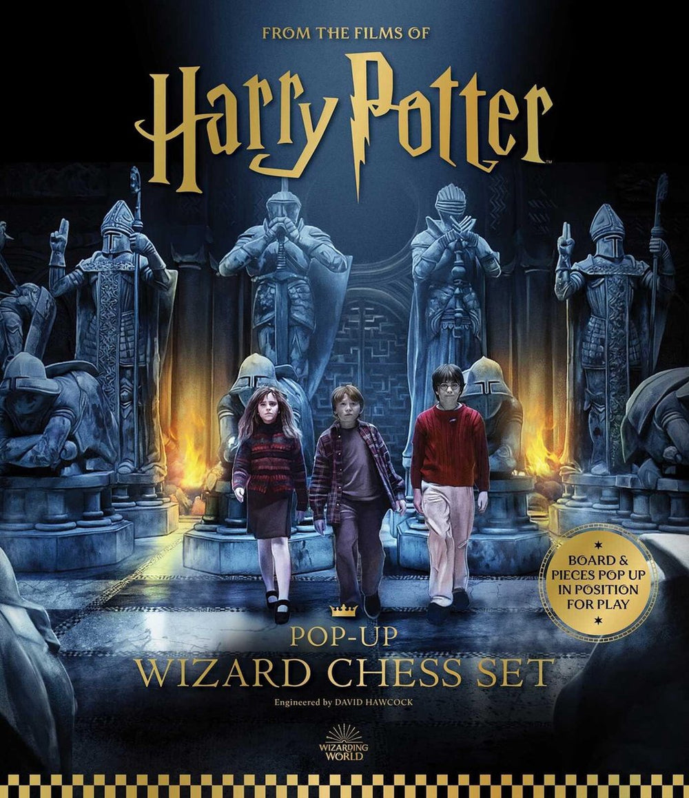 Harry potter: the pop-up wizard chess set