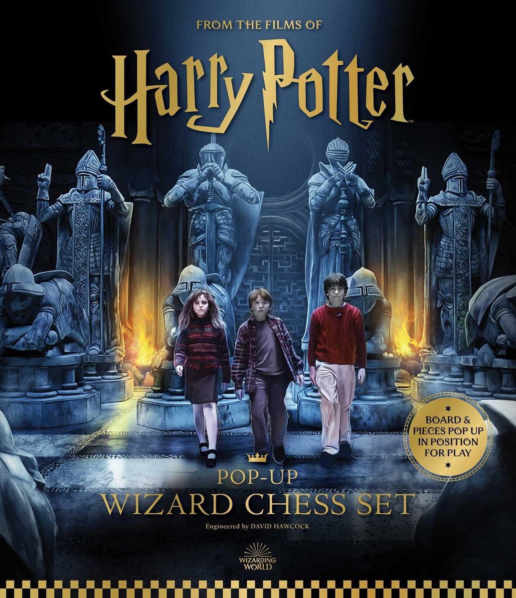 Harry potter: the pop-up wizard chess set