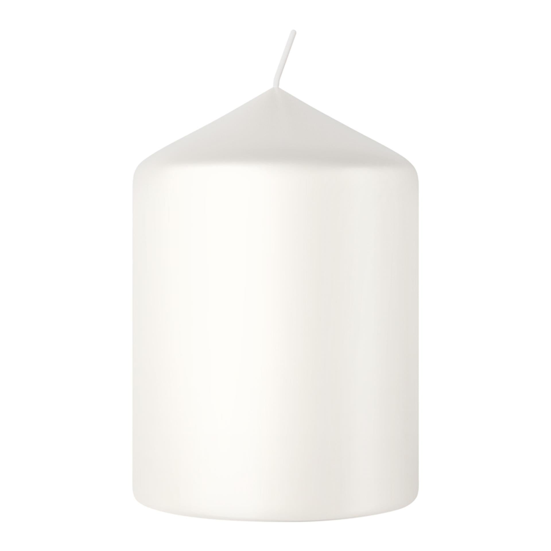 Bolsius stompkaars 80 58 cloudy white