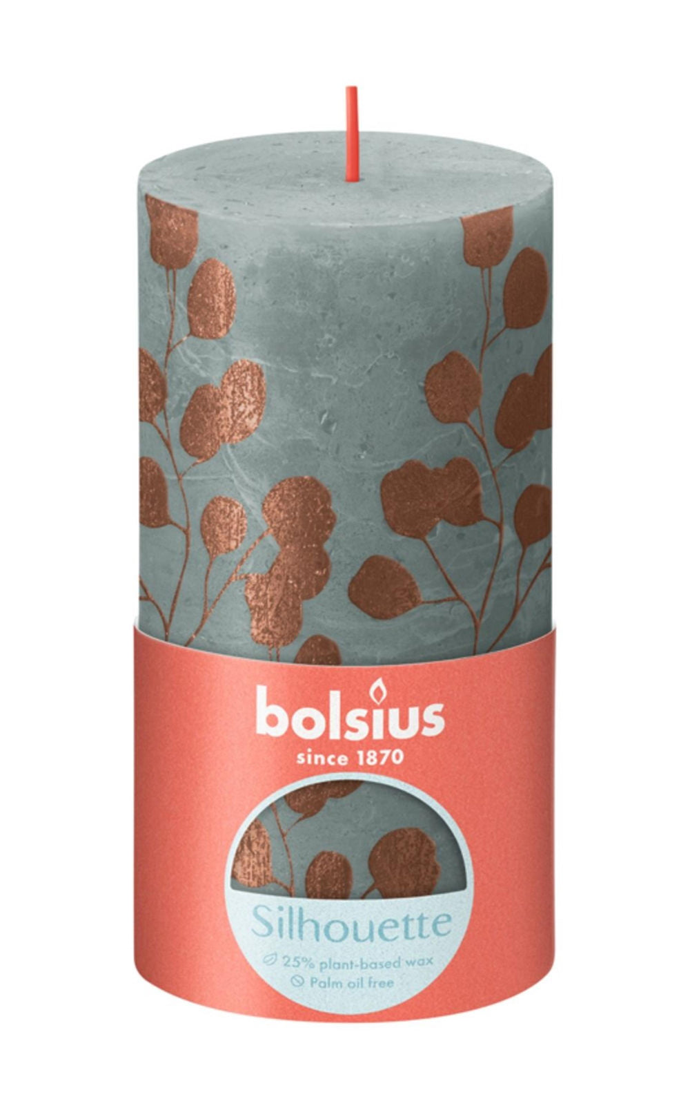 Bolsius rustieke kaars 130 68 eucalyptus