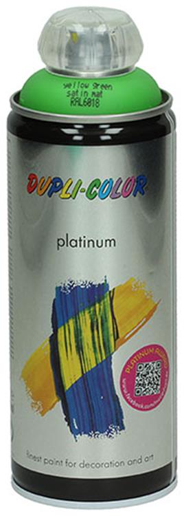 Motip 1002552 - 719493 platinum ral 6018 geelgroen 400 ml | 2 stuks