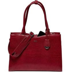 Laptoptas socha croco burgundy
