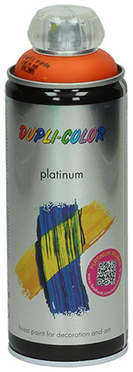Motip 1002562 - 719813 platinum ral 2009 verkeersoranje 400 ml | 2 stuks
