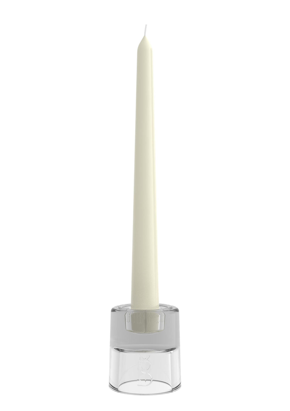 Bolsius glazen kandelaar 2-in-1-waxinelichthouder of kandelaar