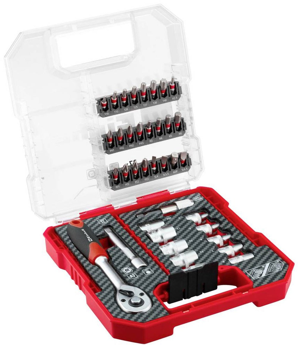 Einhell bitset - 37-delig - l-case