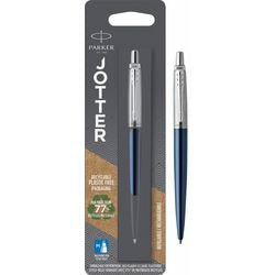 Parker jotter-balpen | royal blue | medium punt met blauwe inkt