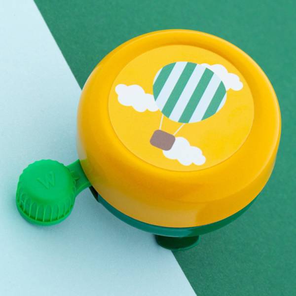 Qibbel widek bel explorer dreamy ballon groen geel