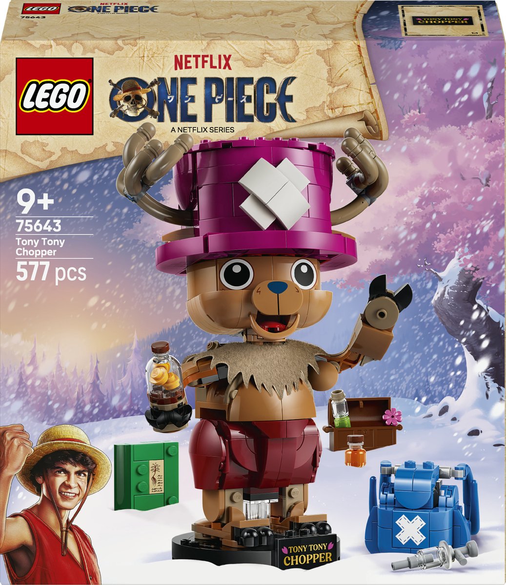 Lego one piece 75643 tony tony chopper