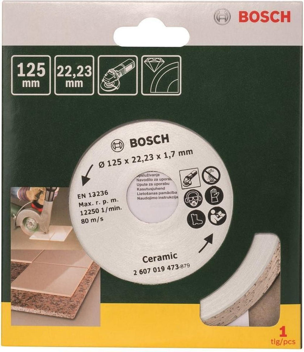 Bosch diamanstschijf 125 mm - tegels
