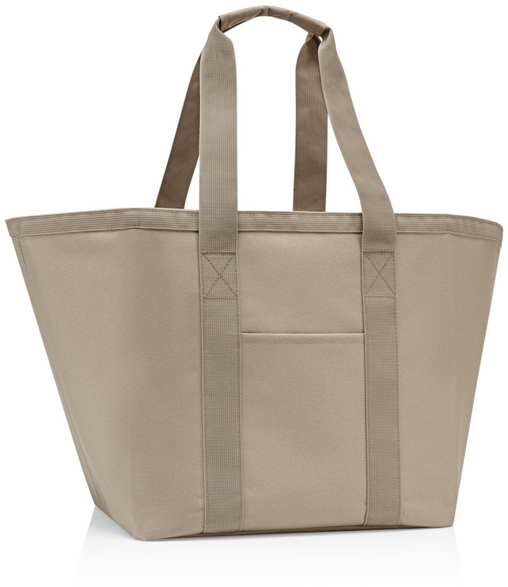 Reisenthel marketshopper boodschappentas - met vakken - 17 l - taupe