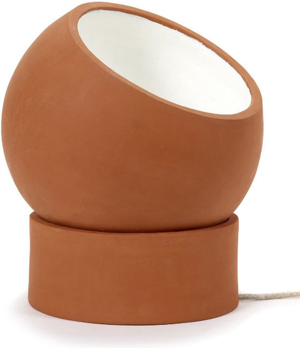 Serax - lauren van driessche terra light - staande - terracotta bruin - 31 ø - h 36,00cm - 8,00kg