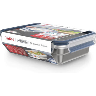 Tefal vershouddoos RVS masterseal rechthoekig 1,2 l