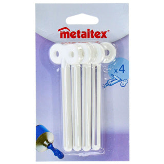 Metaltex kokersleuteltjes 4 stuks