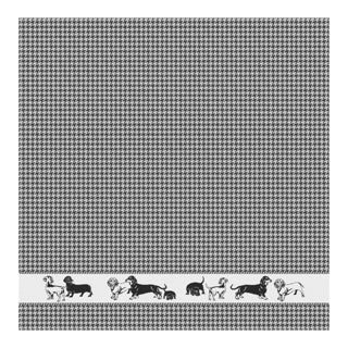 Ddddd theedoek saar 60x65 zwart