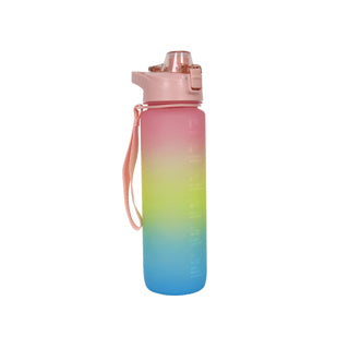 Drinkfles pastel 1l | 4 stuks
