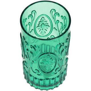 Tumbler acryl groen 8,2x8,2x15,2cm