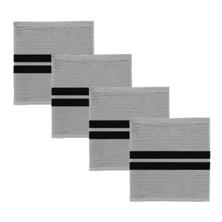 Ddddd vaatdoek 3 stuks grijs 30x30cm 100% katoen | 4 stuks