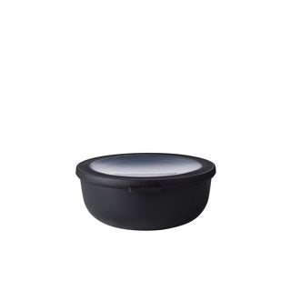 Mepal cirqula multikom 1,25 l nordic black | 2 stuks