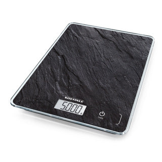 Leifheit soehle keukenweegschaal compact 300 leisteenlook