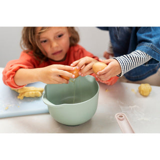 Beslagkom chef 1,5l met deksel nordic salie